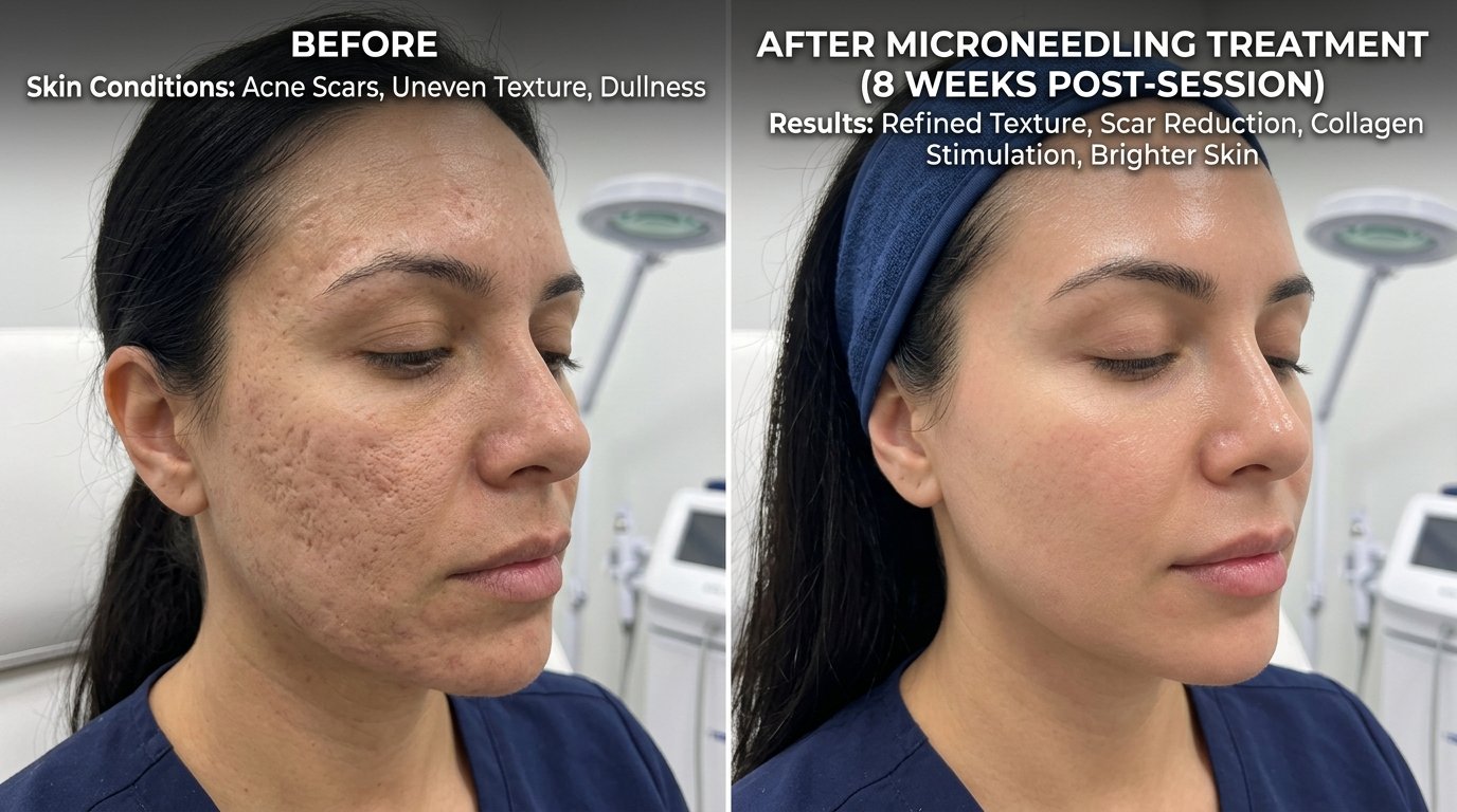 Microneedling Result